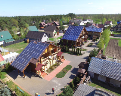 Мережева сонячна електростанція 34,2 кВт,Волинська область, Шацький район ( ІІ черга)