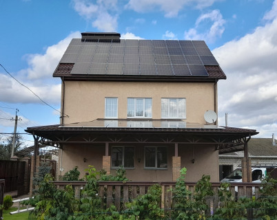 Мережева сонячна електростанція 38,8  кВт , м.Шостка