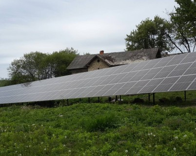 Мережева сонячна електростанція 37,7 кВт,Івано-Франківська обл, с. Кривня