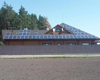 Гібридна (автономна) сонячна електростанція 31 кВт, Полтавська обл, с. Кулікове