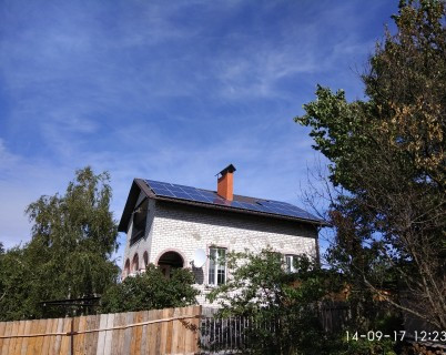 Мережева сонячна електростанція 30 кВт , Чернігівська область , с. Олишівка