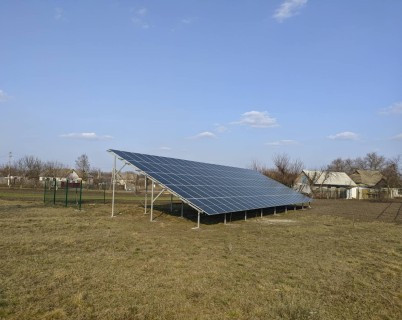 Мережева сонячна електростанція 41 кВт , с. Шпендівка, Київська обл.