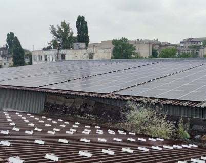 Промислова сонячна електростанція 424 кВт в м. Дніпро