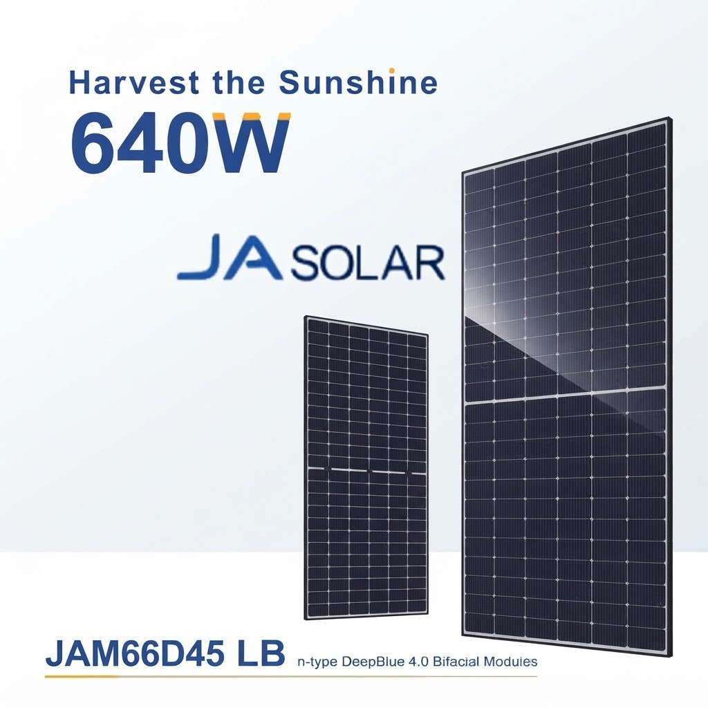 Сонячні панелі JA Solar 640 ОПТ