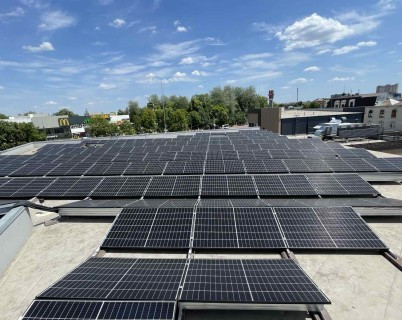 Промислова сонячна електростанція "ФОРА" 159,8кВт м. Бориспіль