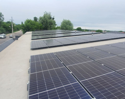 Промислова сонячна електростанція "ФОРА" 115,8 кВт с.Гореничі