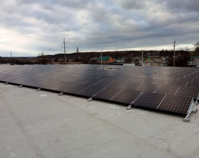 Промислова сонячна електростанція "ФОРА" 106,9 кВт с.Катюжанка