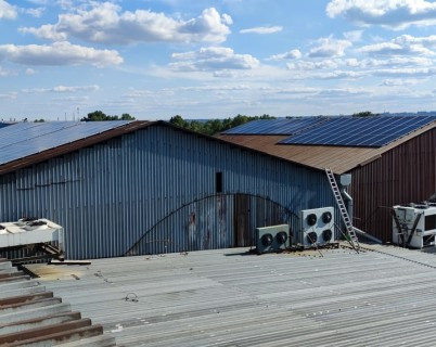 Промислова сонячна електростанція 424 кВт в м. Дніпро